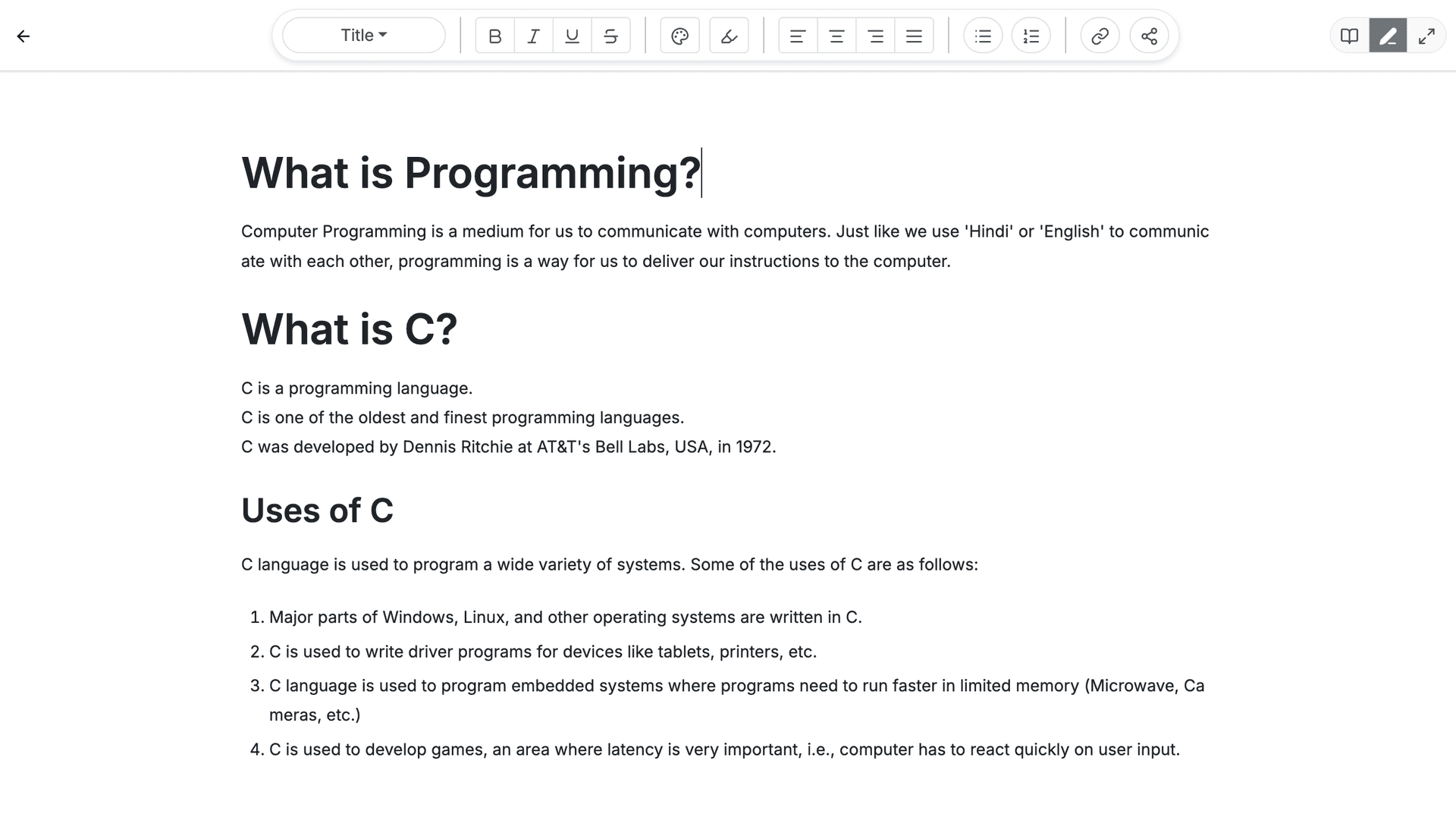Fluid Editor Interface